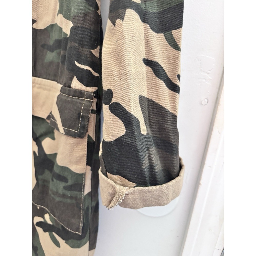 Helium London Dark Camo Lightweight Over Jacket Small 38 Chest 42 Length - Picture 5 of 7